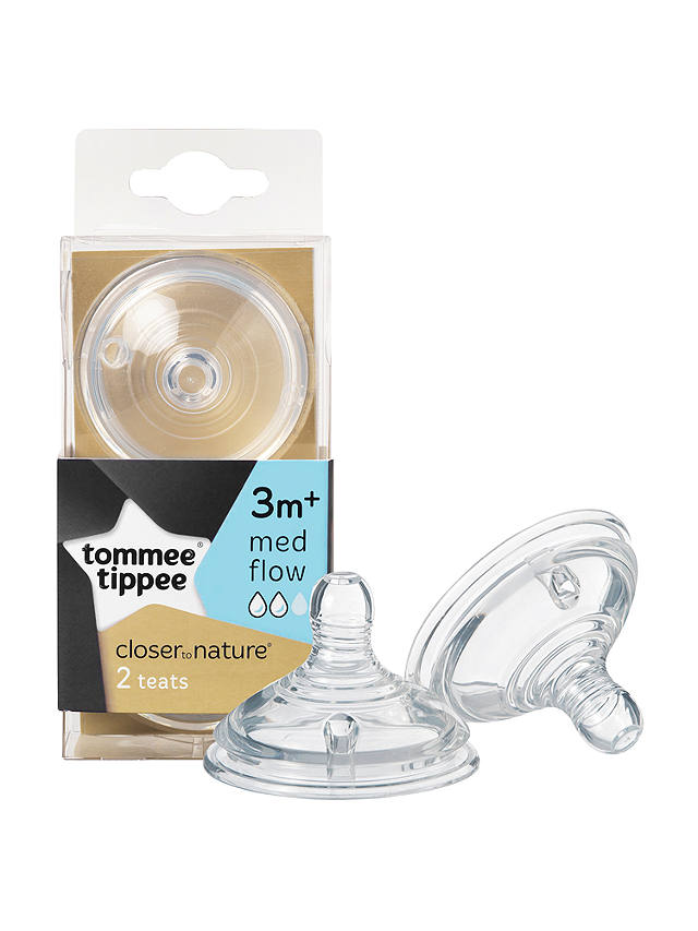2-Pack Tommee Tippee Closer to Nature Easivent Medium Teats