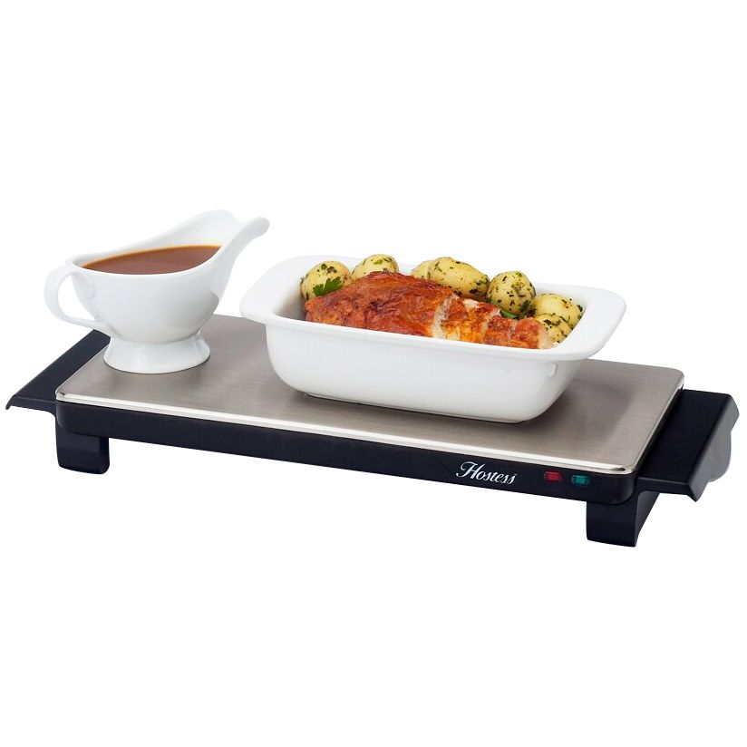 Electric Large Cordless Hot Tray Plate and Food Warmer