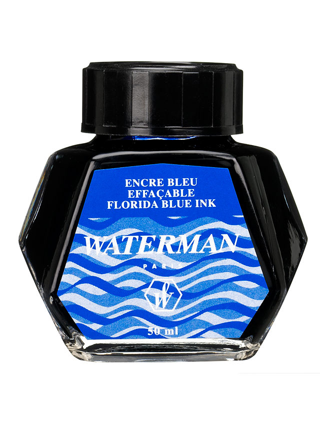 Waterman Bottled Ink, 50ml, Serenity Blue, 50ml