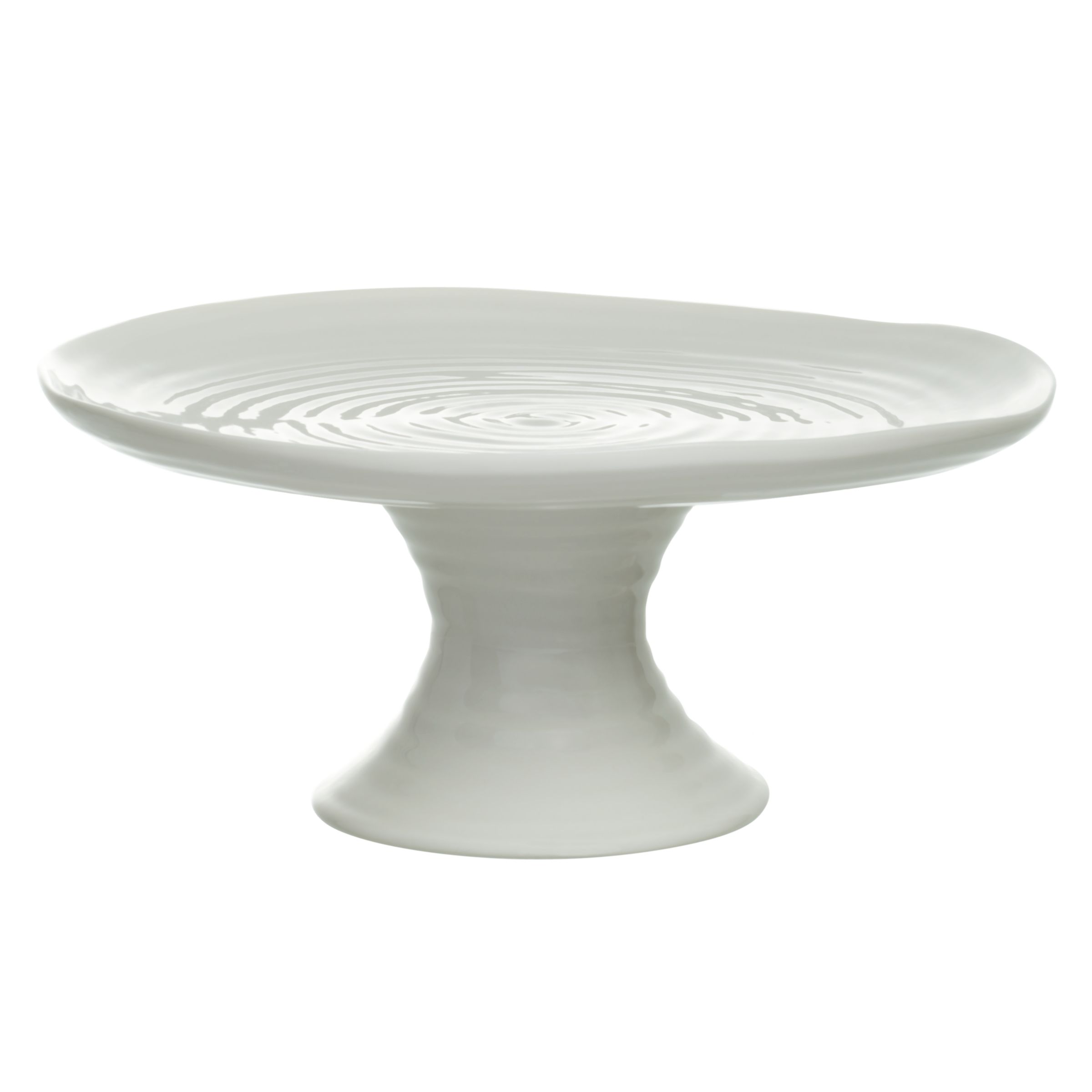 Sophie Conran for Portmeirion Footed Cake  Plate White 