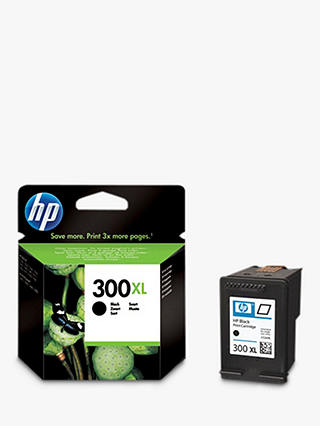 HP 300XL Inkjet Cartridge, Black, CC641EE