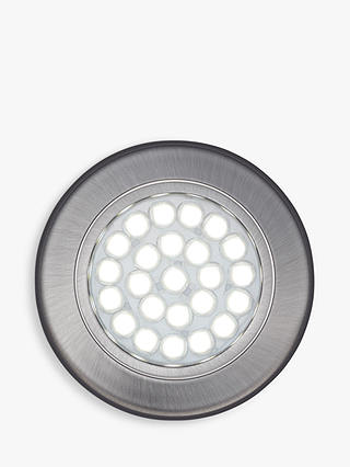 John Lewis Cool LED Circular Flat Under Cabinet Lights, Set of 2