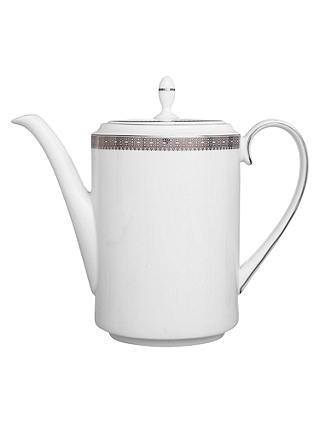 Vera Wang for Wedgwood Lace Platinum Coffee Pot, 1L