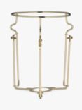 John Lewis Adjustable Shade Carrier, Brass, BC Fitting