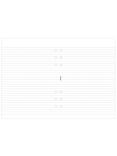 Filofax A5 Inserts, White Ruled Notepad