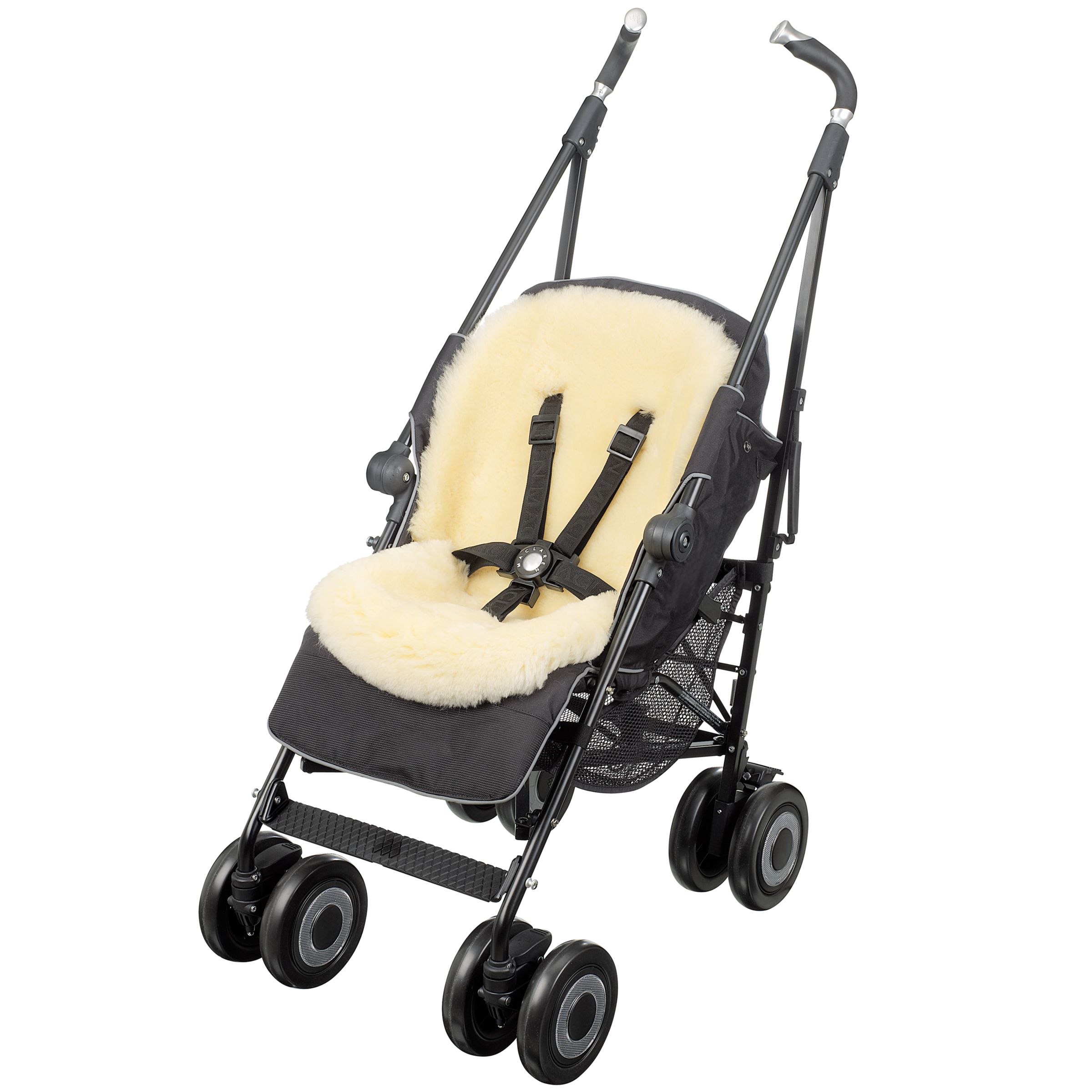 Sheepskin Baby Buggy Liner Stroller Pushchair Pram Lamb Skin 100% Natural 