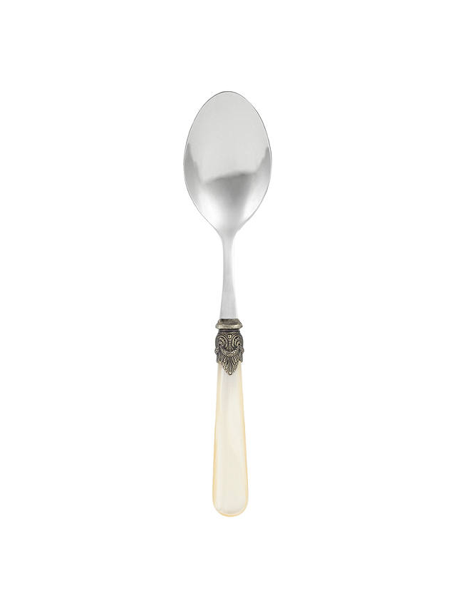 Vintage Ivory Serving Spoon
