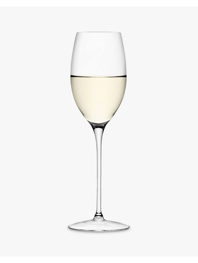 LSA International Wine Collection White Wine Glasses, 320ml, Set of 4, Clear