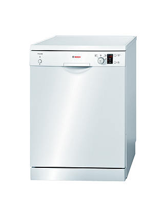 Bosch SMS40C02GB Freestanding Dishwasher, White