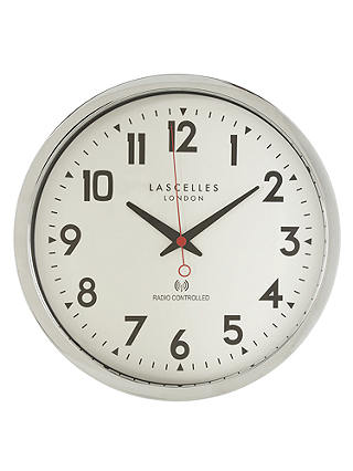 Lascelles Radio Controlled Wall Clock, Dia.36cm