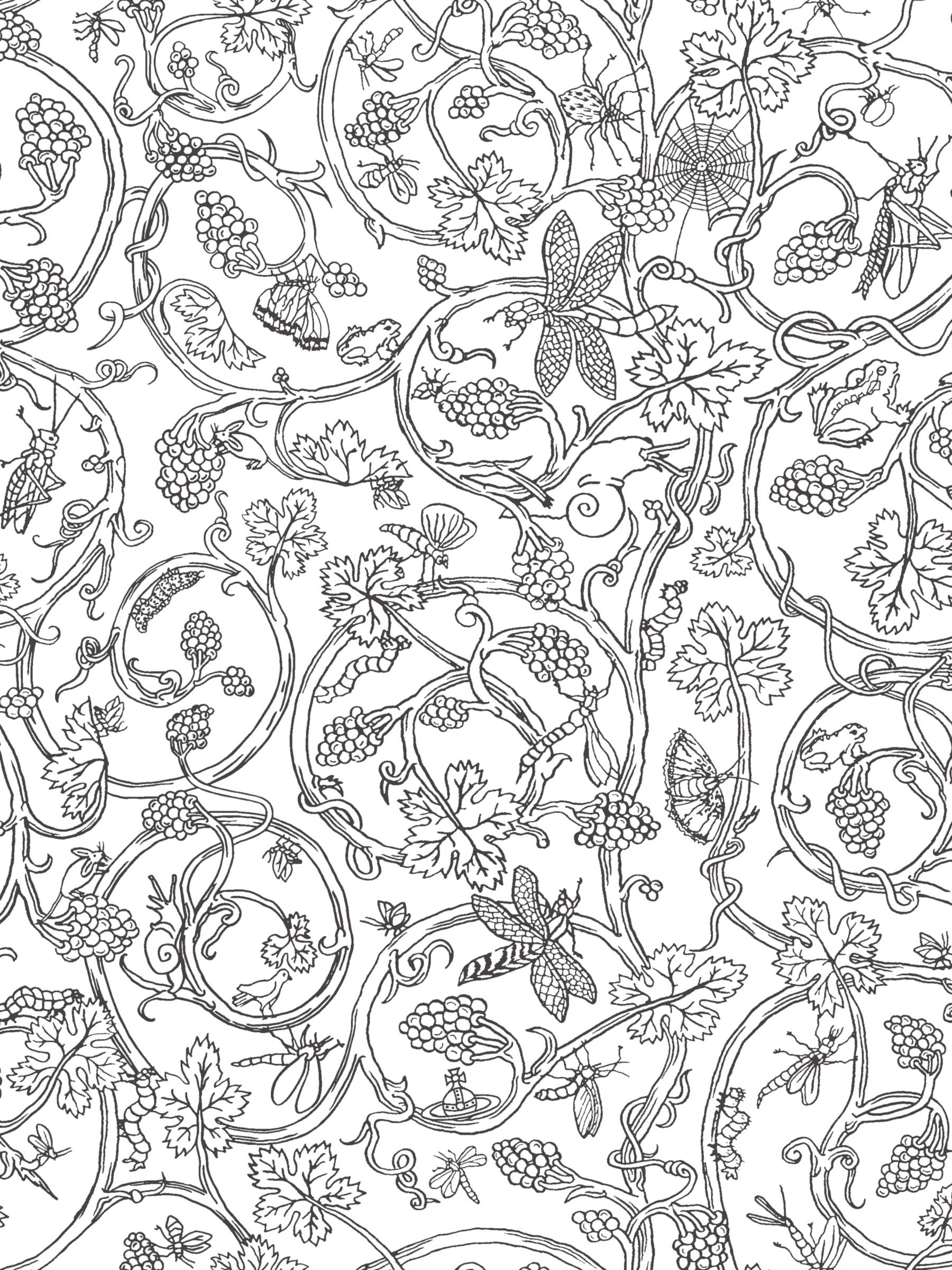 Cole Son Insects Wallpaper Pearl 86 10035 At John Lewis Partners