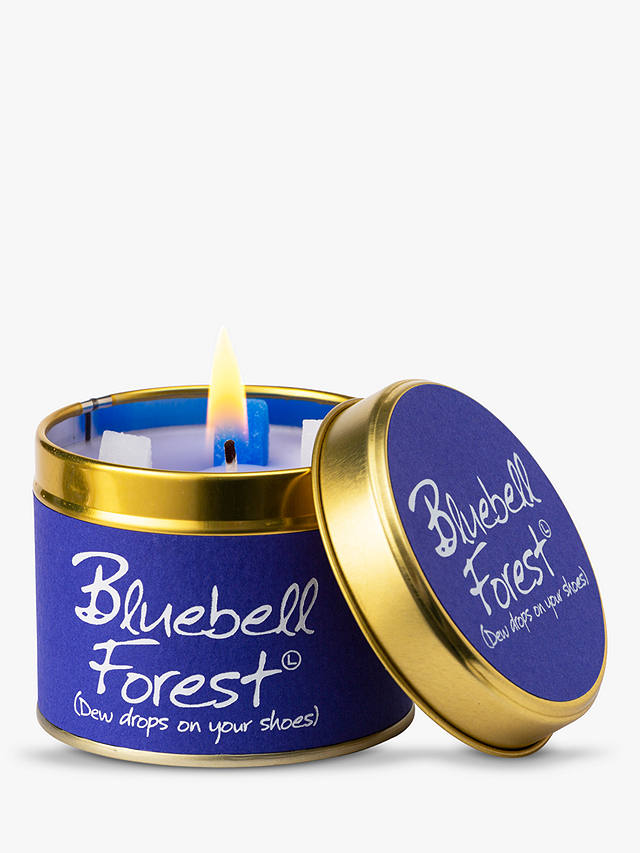 Lily-flame Bluebell Scented Tin Candle, 230g