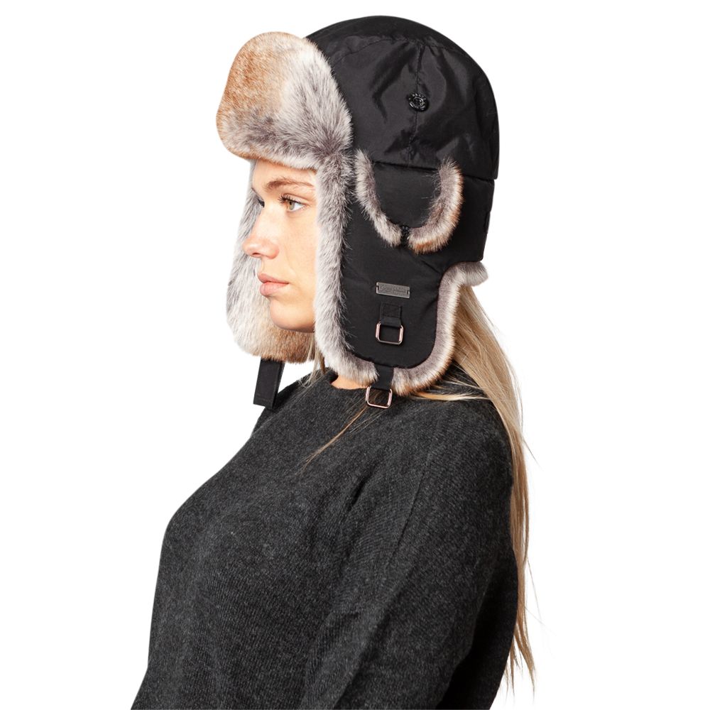 Buy Barts Trapper Hat, One Size, Black Online at johnlewis.com