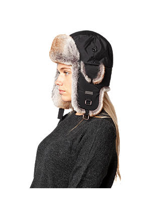 Barts Trapper Hat, One Size, Black