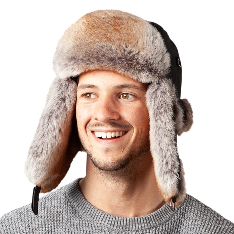 Buy Barts Trapper Hat, One Size, Black Online at johnlewis.com