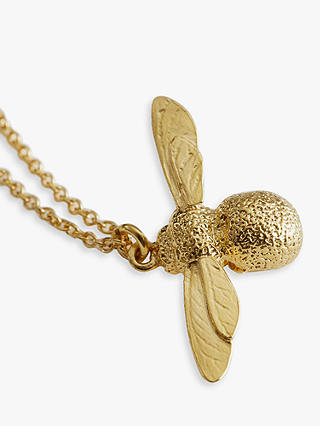 Alex Monroe Baby Bee Necklace, Gold