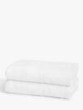 John Lewis ANYDAY Baby's Bath Towels, Pack of 2, White