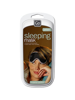 Go Travel The Nightshade Sleep Eye Mask, Black