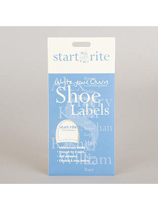 Start-Rite Write-Your Own Shoe Labels
