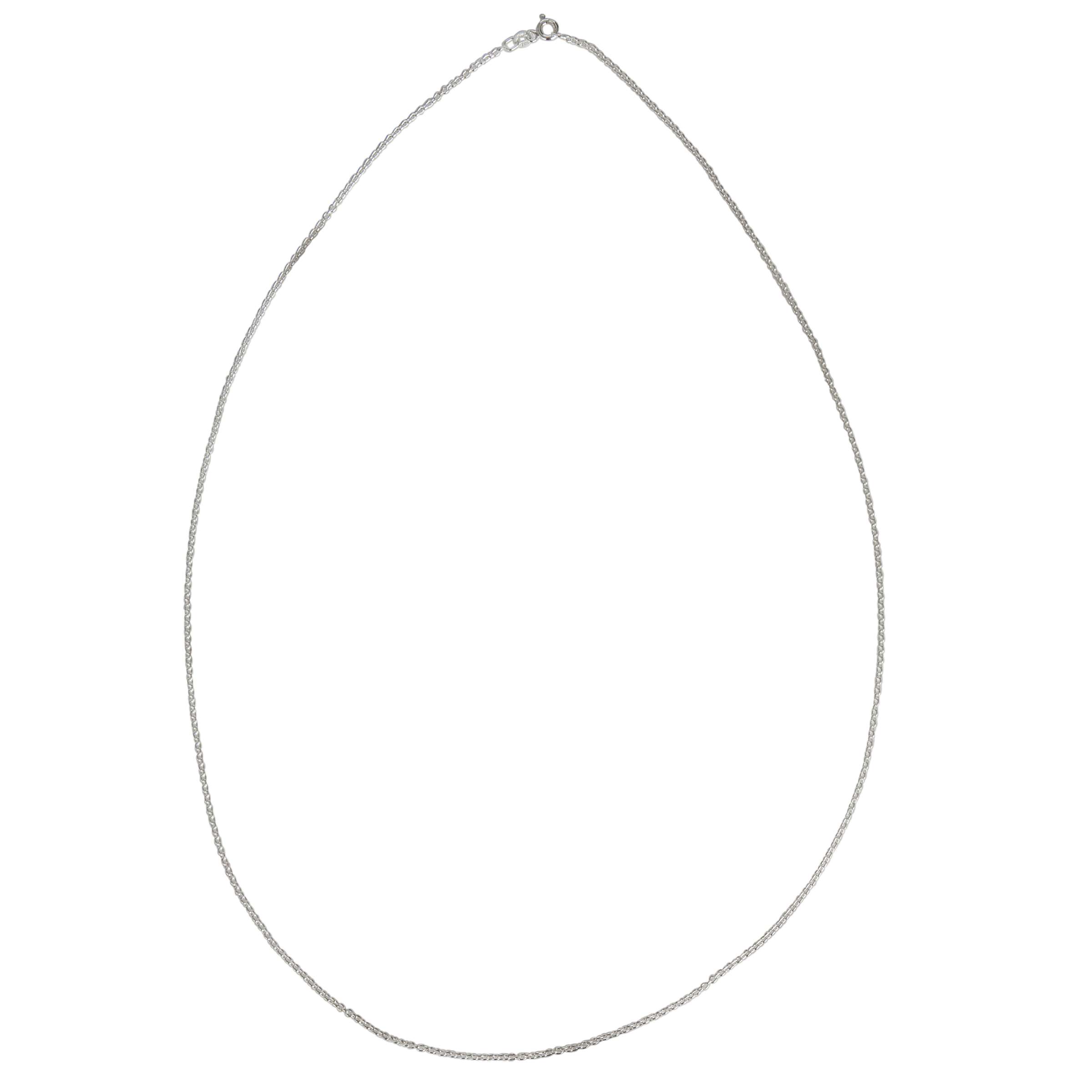 Buy Nina B Silver Trace Chain Necklace Online at johnlewis.com