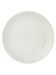 House by John Lewis Coupe Dinner Plate, Dia.27.5cm, White