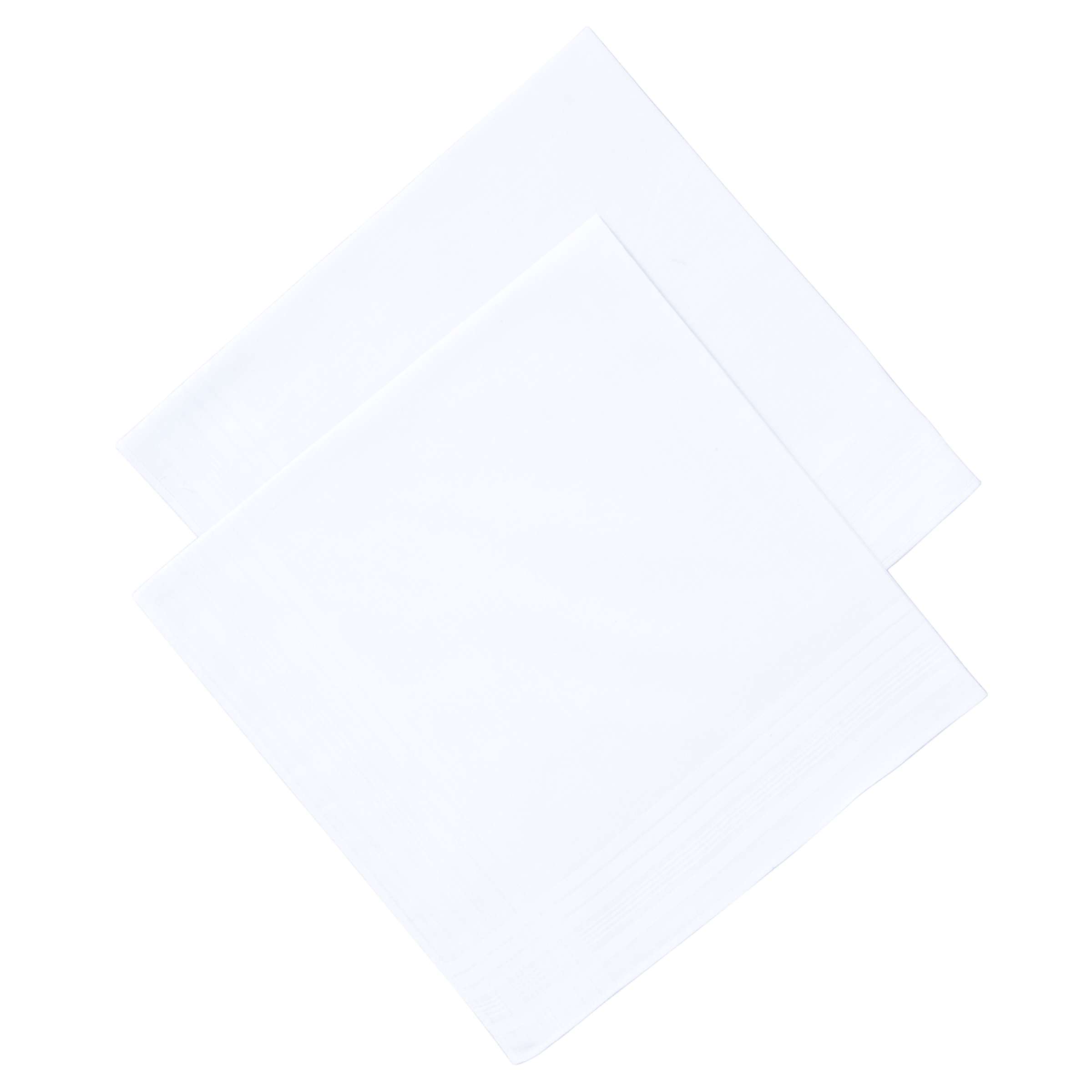 Buy John Lewis Supersize Handkerchiefs, Pack of 2, White Online at johnlewis.com