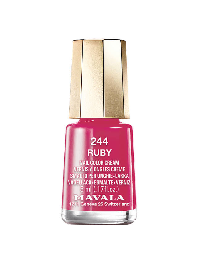 Mavala Mini Colour Nail Polish - Cream, 244 Ruby 1