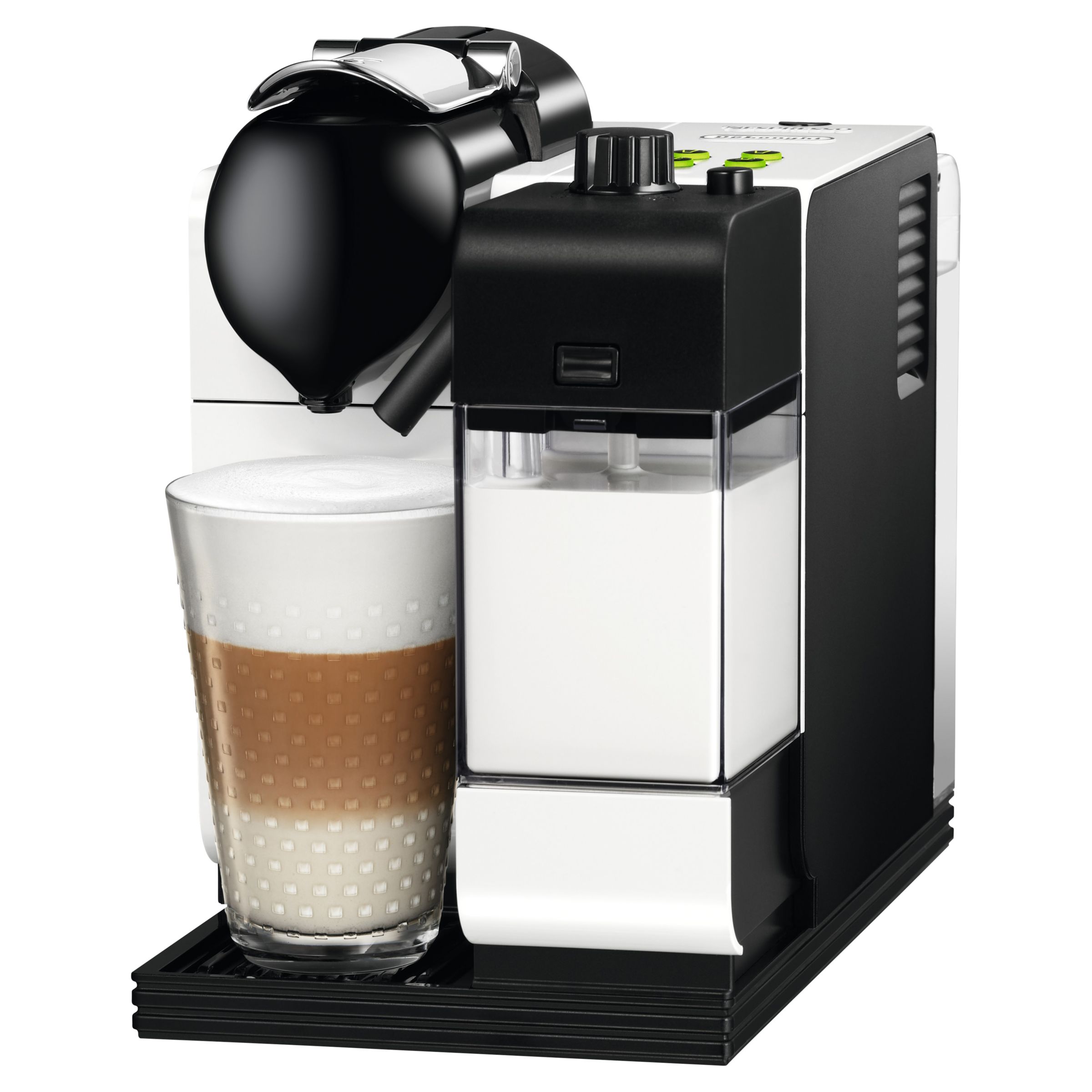 Nespresso EN520 Lattissima + Coffee Machine by De'Longhi at John Lewis ...
