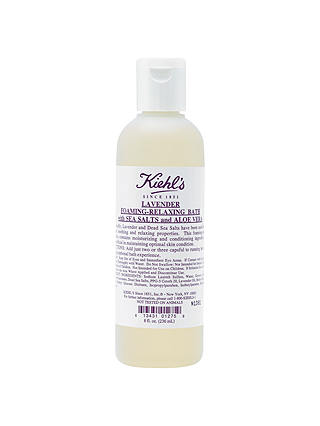 Kiehl's Lavender Foaming-Relaxing Bath with Sea Salts and Aloe Vera, 500ml