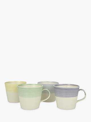 Royal Doulton 1815 Tapas Mugs, Assorted Pastels, Set of 4