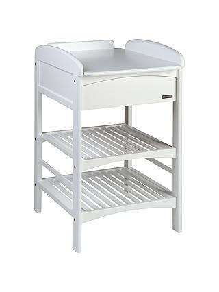 John Lewis & Partners Anna Changing Table With Drawer, White