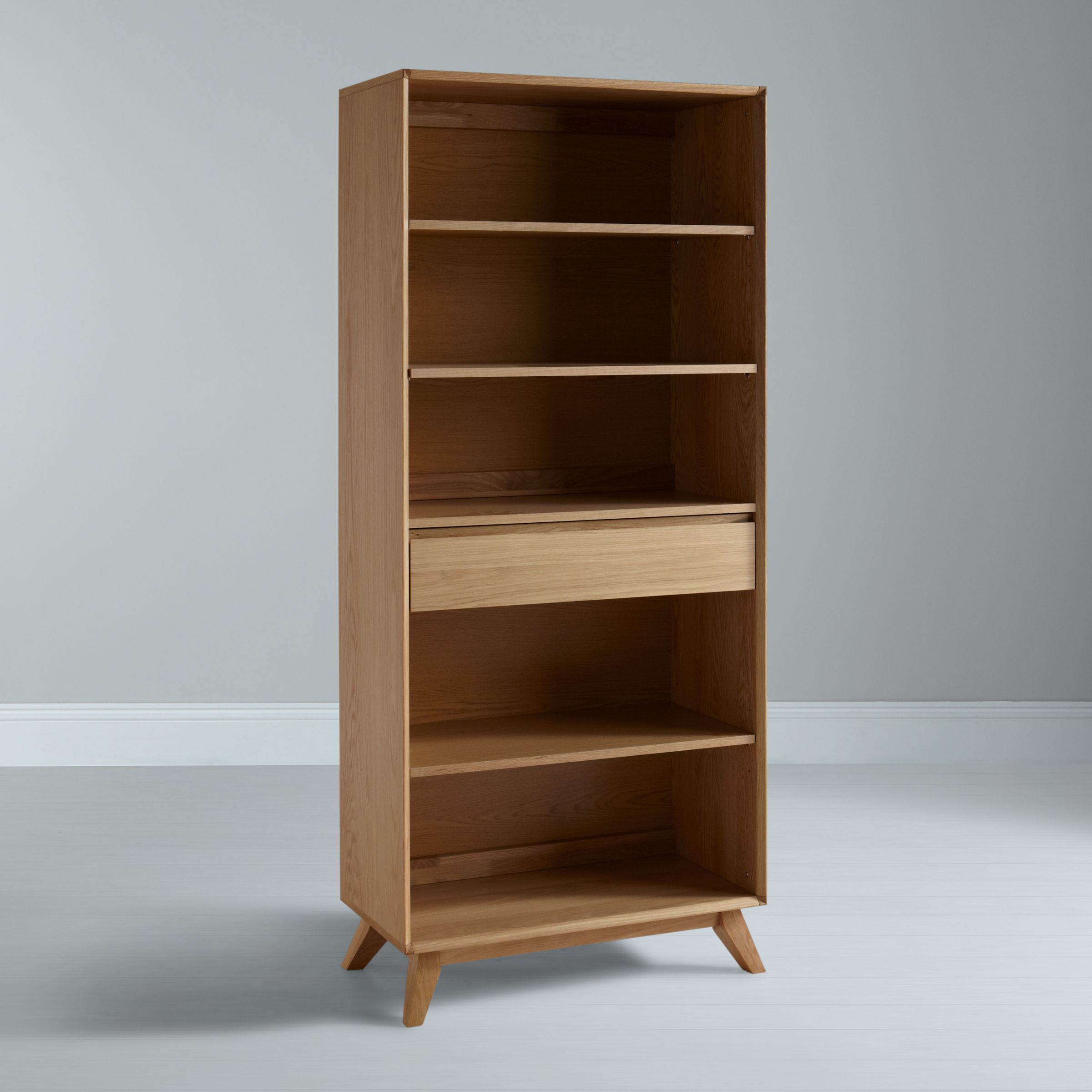 House By John Lewis Stride Wide Bookcase At John Lewis Partners