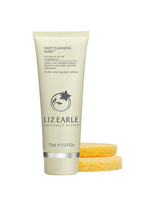 Liz Earle Deep Cleansing Mask™, 75ml with 2 Sponges