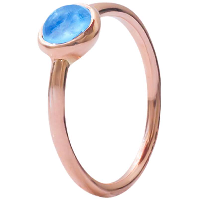 Buy London Road 9ct Rose Gold Pimlico Bubble Stacking Ring Online at johnlewis.com