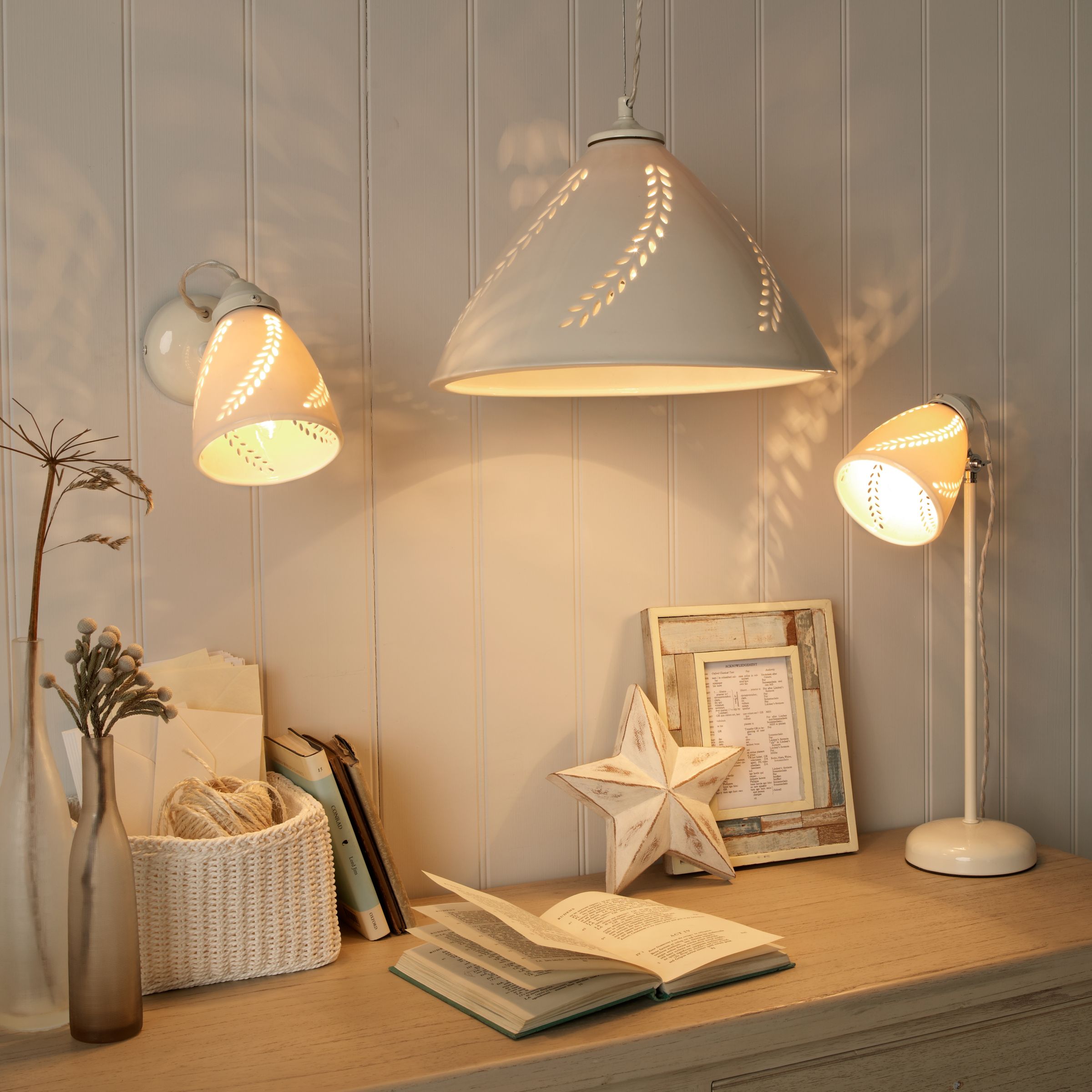 Sophie Conran Pierced Pendant Ceiling Light at John Lewis ...