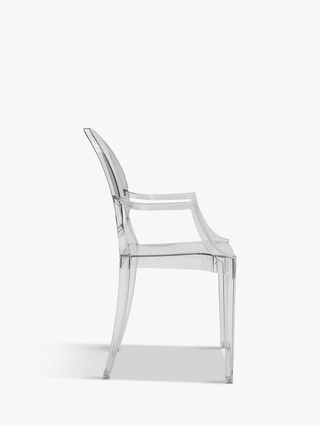 Philippe Starck for Kartell Louis Ghost Chair, Crystal