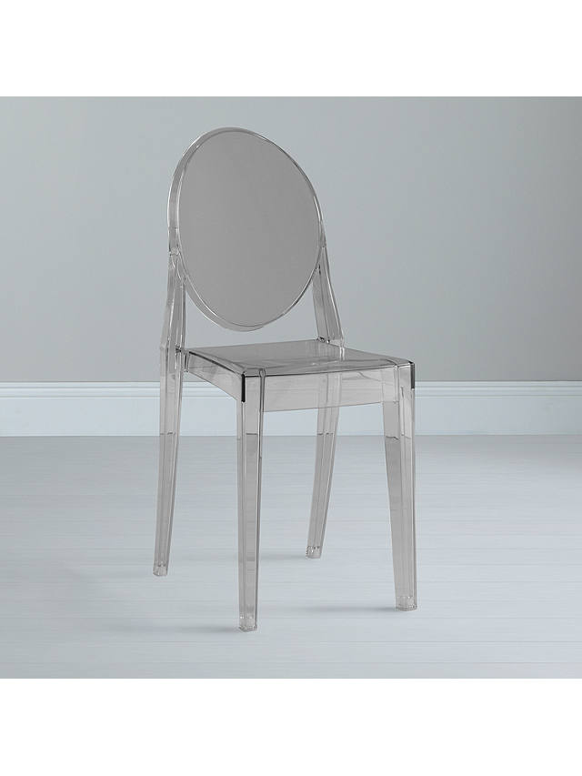 Philippe Starck for Kartell Victoria Ghost Chair, Crystal