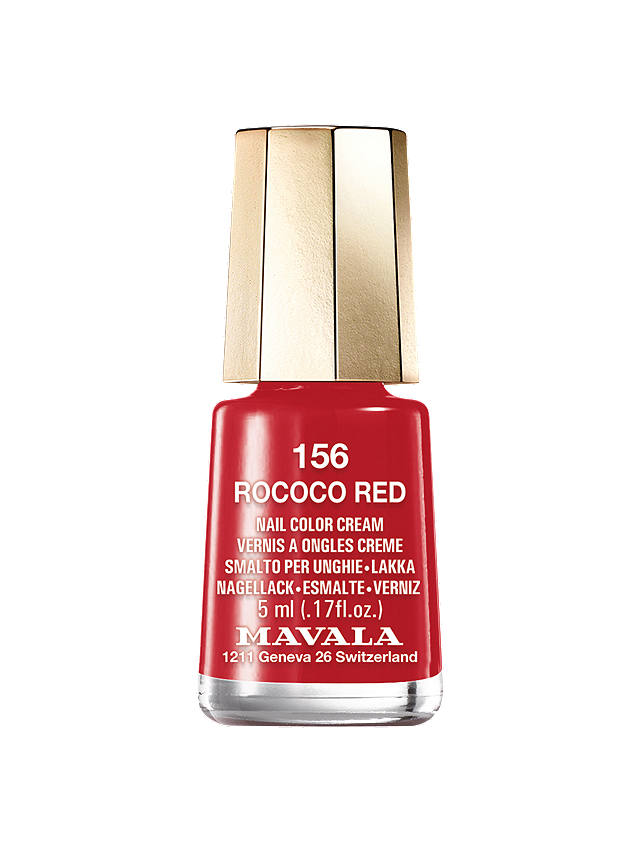 Mavala Mini Colour Nail Polish - Cream, 156 Rocco Red 1
