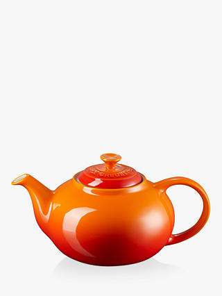 Le Creuset Stoneware Classic 5 Cup Teapot, 1.3L, Volcanic