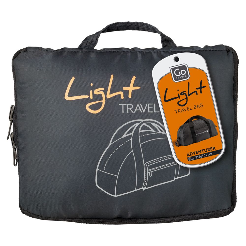 Go Travel Light Travel Bag, Black at John Lewis