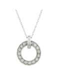 London Road 9ct Gold Diamond Meridian Pendant