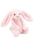 Jellycat Bashful Pink Bunny Soft Toy, Medium, Pink