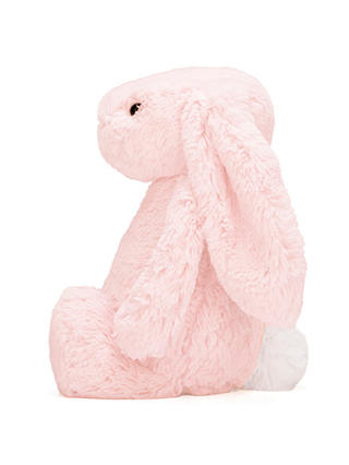 Jellycat Bashful Pink Bunny Soft Toy, Medium, Pink