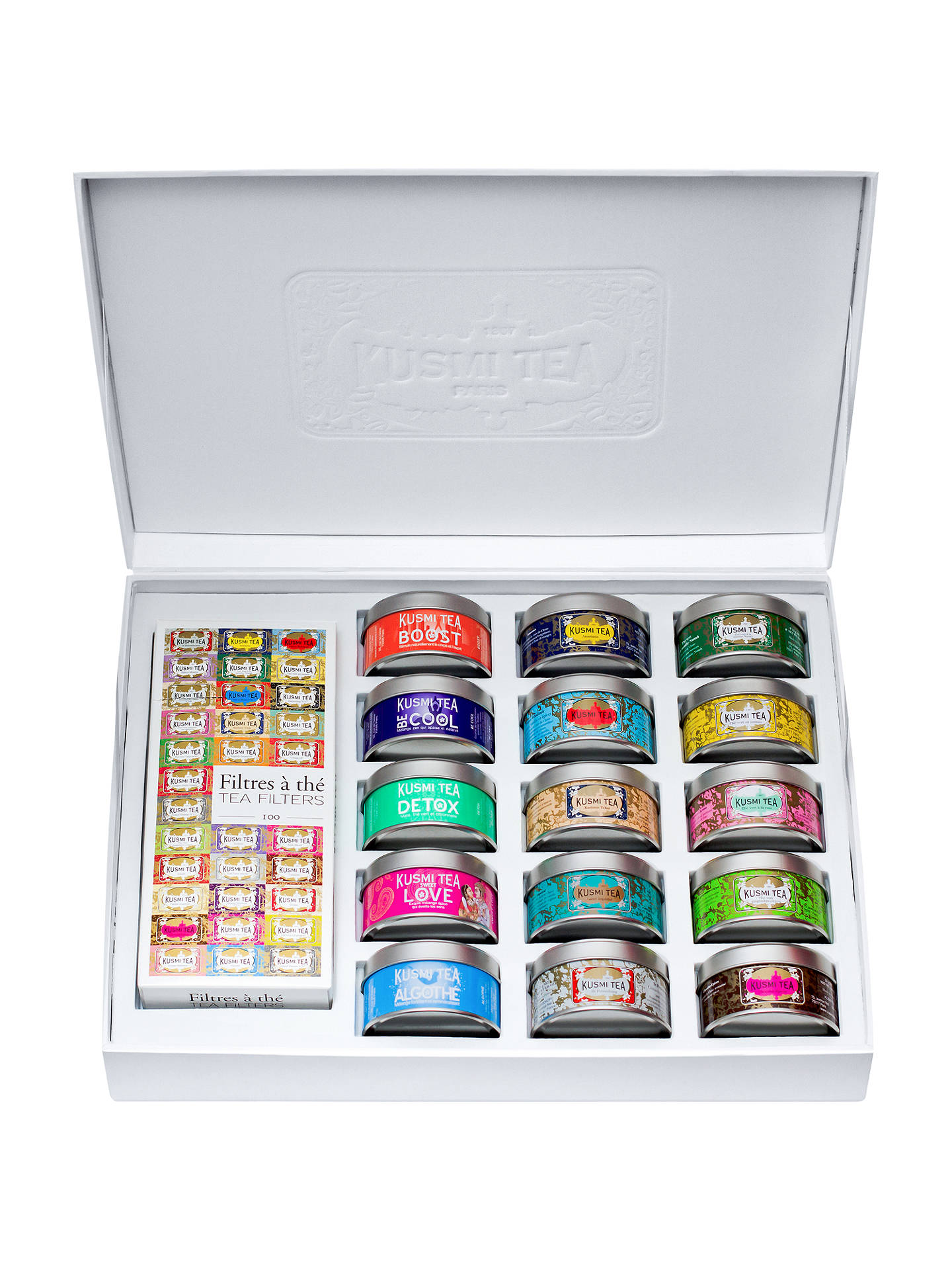 Kusmi Tea 'The Collection' Tea Sampler Gift Set at John Lewis & Partners