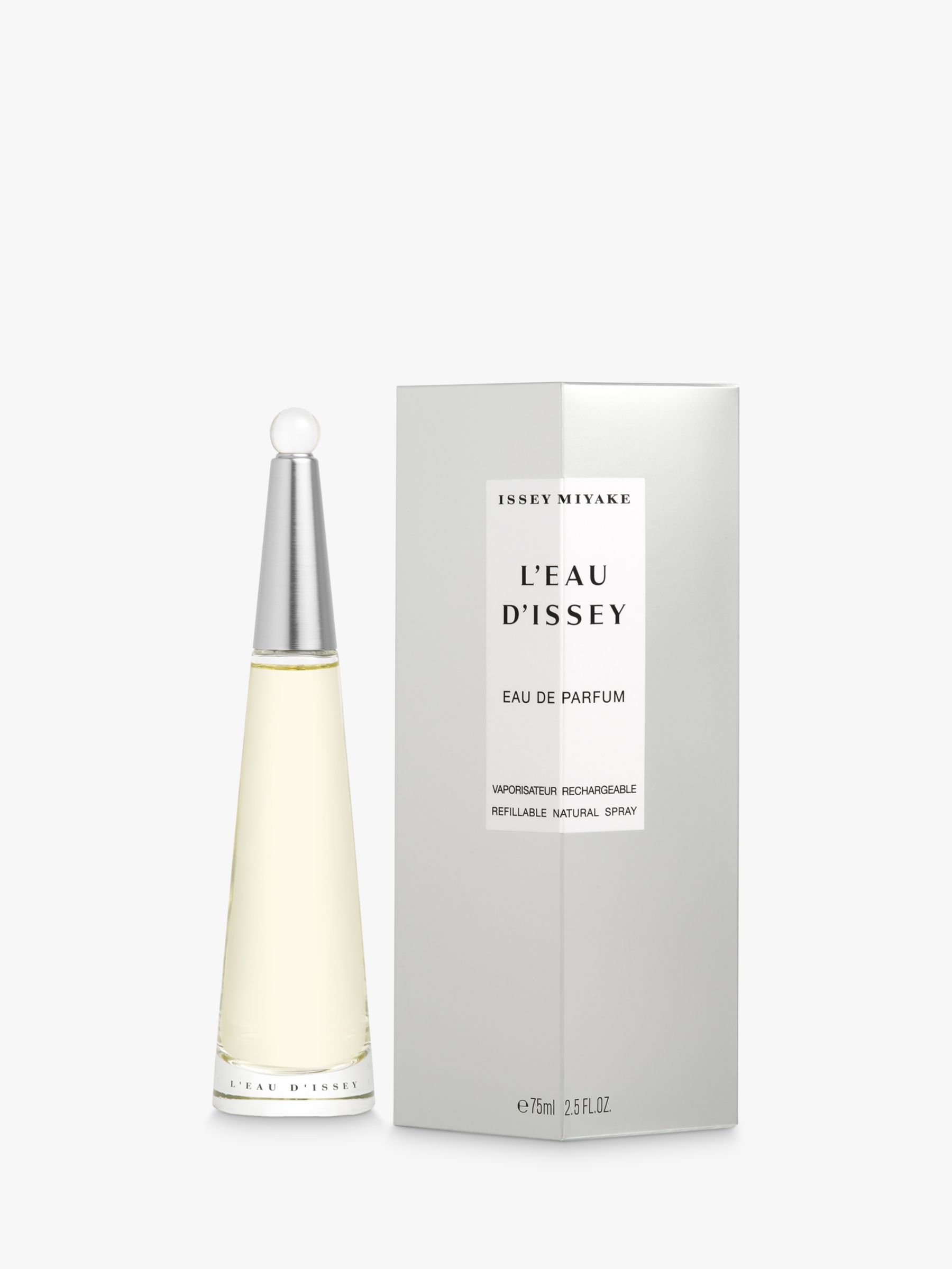 Issey Miyake L’Eau d’Issey Eau de Parfum Refillable Spray, 75ml at John ...