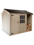 National Trust by Crane Garden Buildings  Blickling Garden Shed, 1.8 x 3.6m, FSC-Certified (Scandinavian Redwood), Dome Ochre