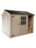 National Trust by Crane Garden Buildings Blickling Garden Shed, 2.4 x 3m, FSC-Certified (Scandinavian Redwood), Dome Ochre