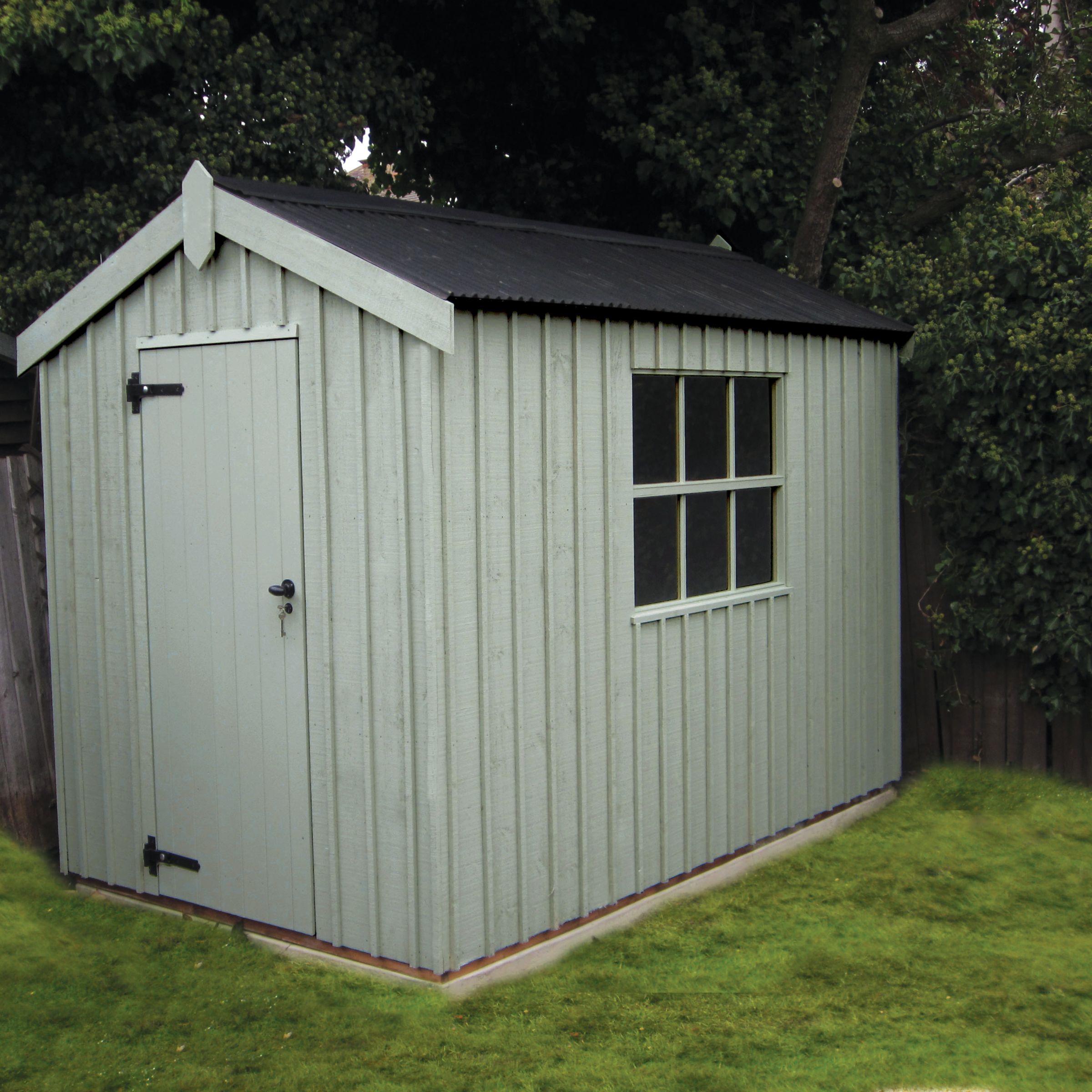 Buy National Trust by Crane Peckover Garden Shed, 1.8 x 2 ...