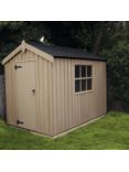 National Trust by Crane Garden Buildings Peckover Garden Shed, 1.8 x 3m, FSC-Certified (Scandinavian Redwood), Dome Ochre