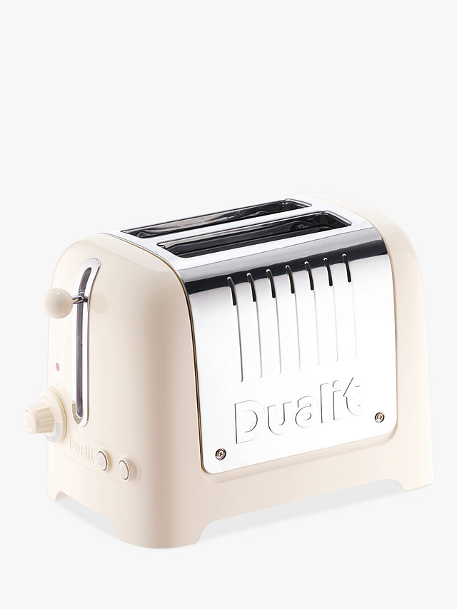 Dualit Lite 2-Slice Toaster with Warming Rack, Canvas White